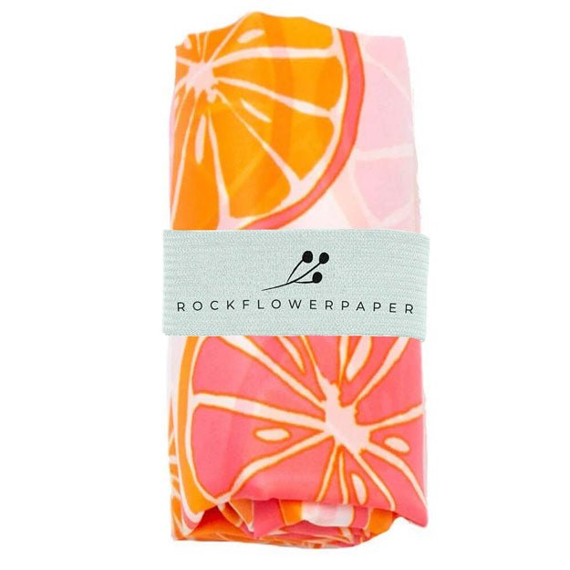 Citrus Red blu Reusable Shopping Bag Reusable Shopping Bag - Rockflowerpaper
