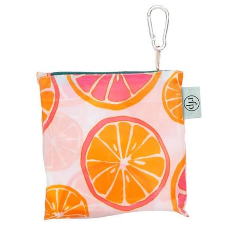 Citrus Red blu Reusable Shopping Bag Reusable Shopping Bag - Rockflowerpaper