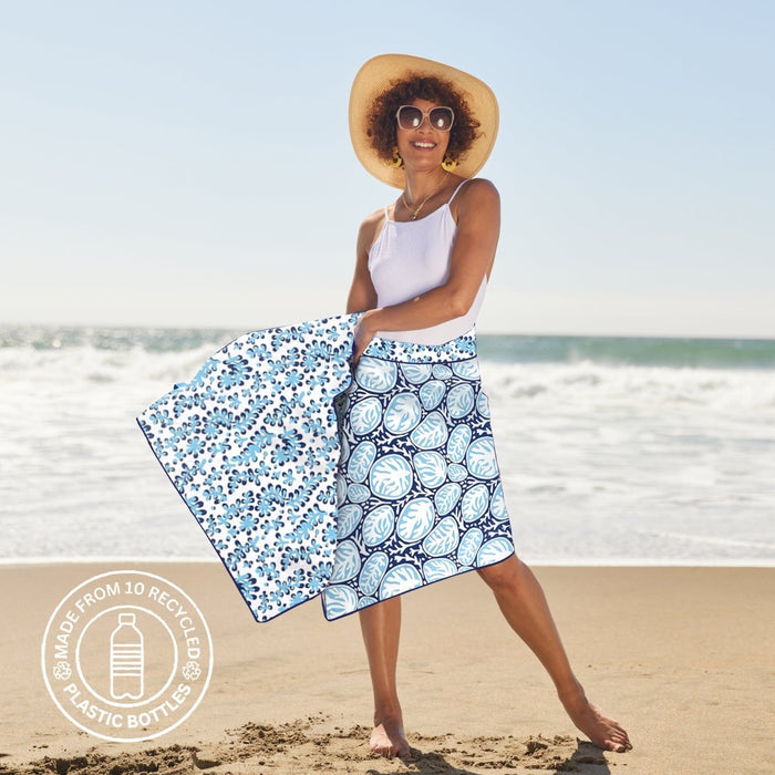 Coral Garden Beach Towel Beach Towel - rockflowerpaper