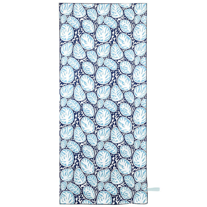 Coral Garden Reversible Eco Beach Towel Beach Towel - rockflowerpaper
