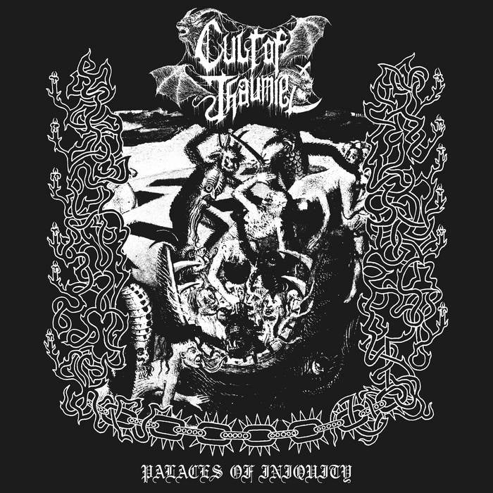Cult Of Thaumiel – Palaces of Iniquity 12" LP (Black Funeral members - Cult black metal)