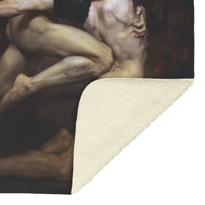 Dante & Virgil (in Hell) Fleece and Sherpa Blankets