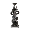 Dark Light of Hecate Triple Moon & Serpent Candle Holder | Pagan Altar Decor for Witchcraft and Magick