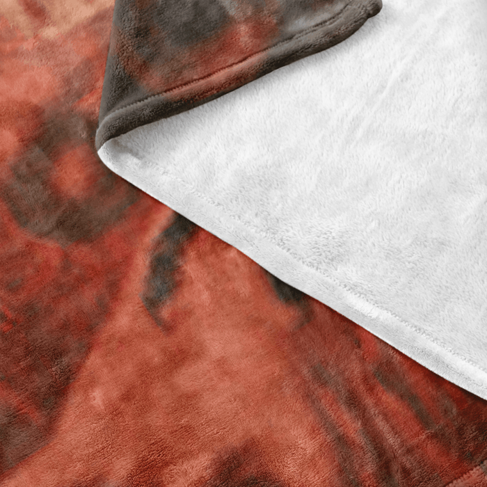 Demon at the Mouth of Hell Fleece Blanket - The Luciferian Apotheca