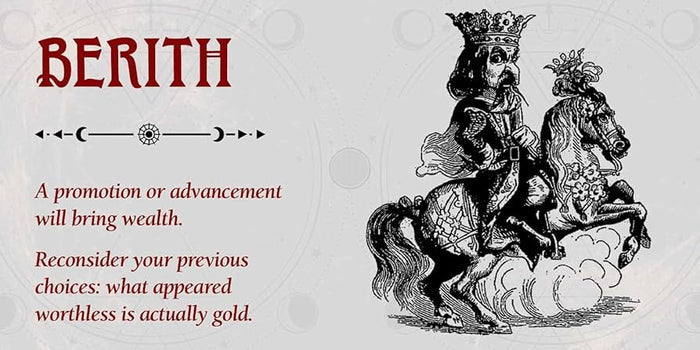 Demon of the Day Mini Cards | Fiendish Inspiration from the Goetic Demons