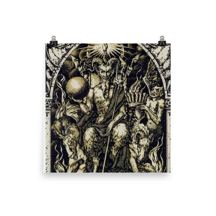 Devil of the Sabbat Poster - The Luciferian Apotheca