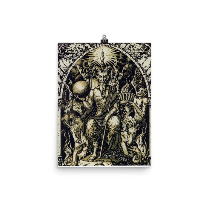 Devil of the Sabbat Poster - The Luciferian Apotheca