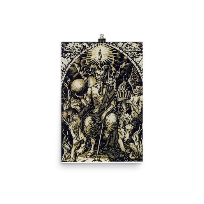 Devil of the Sabbat Poster - The Luciferian Apotheca