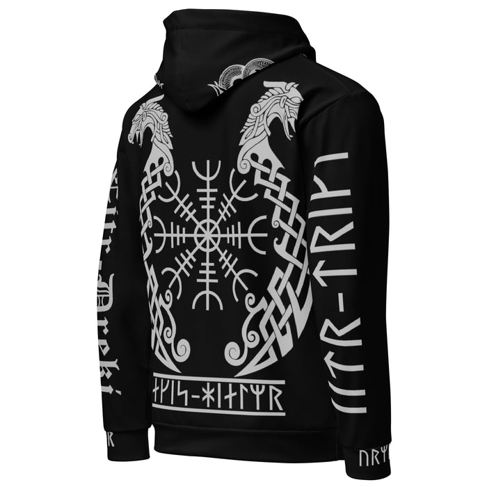 Eitr-Dreki Old Norse Runic Hoodie