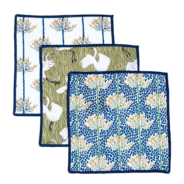 Egret & Reed Eco Dish Cloth (Set of 3) Dish Cloth - Rockflowerpaper