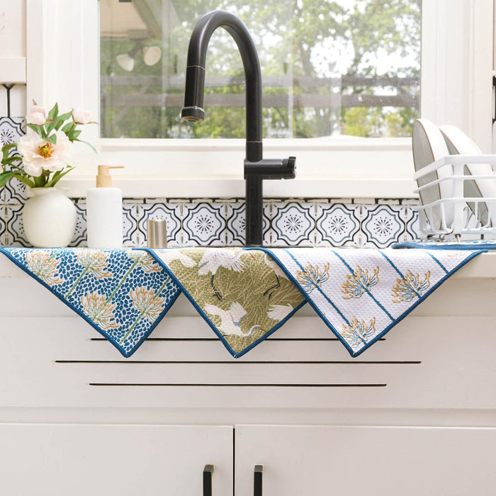Egret & Reed Eco Dish Cloth (Set of 3) Dish Cloth - Rockflowerpaper