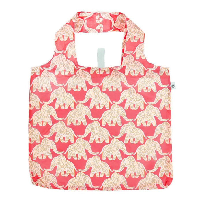 Elephants blu Reusable Shopping Bag Reusable Shopping Bag - rockflowerpaper
