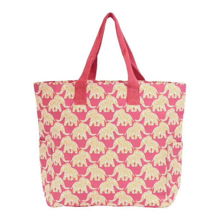 Elephants Carryall Tote - rockflowerpaper