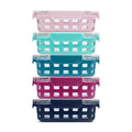 Ello Duraglass 3.4 Cup Glass Meal Prep Containers, 10 Pc, 5 Pack, Blue
