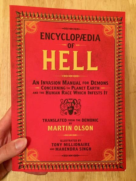 Encyclopedia of Hell - An Invasion Manual for Demons by Martin Olson Softcover