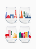 European Odyssey - RESERVE 16oz Stemless Wine Tritan™ Copolyester Glass