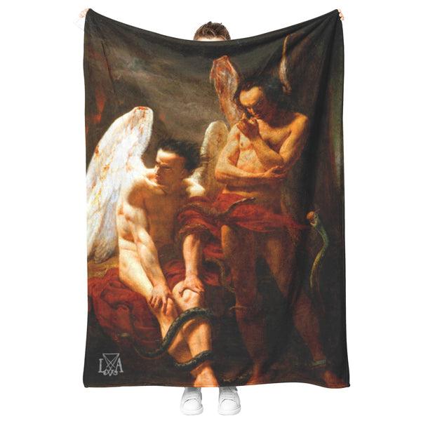 Fallen Angels Fleece Blanket - The Luciferian Apotheca