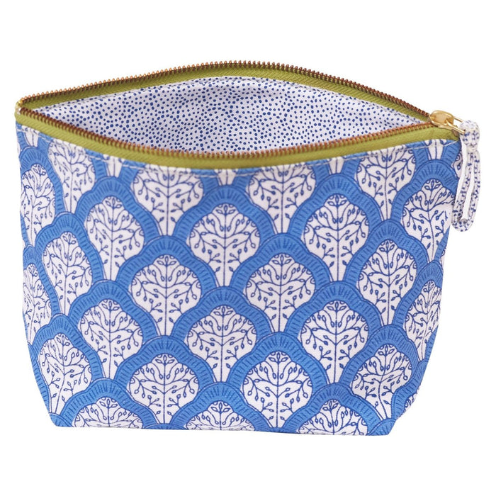 Fifer Blue Pouch Medium Pouch - rockflowerpaper