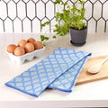 Fifer Navy Eco Kitchen Tea Towel Kitchen Towel - rockflowerpaper