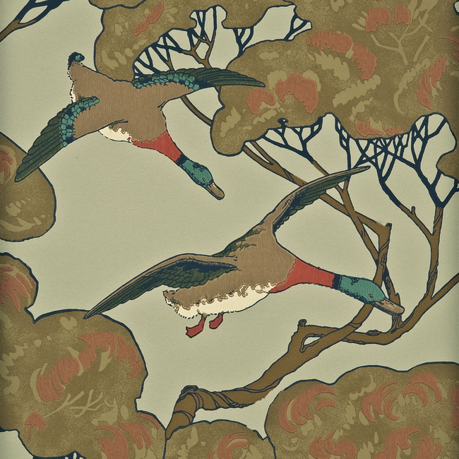 Flying Ducks FG066 Wallpaper