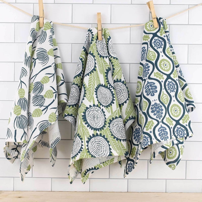 Foraging Cotton Kitchen Towels (Set of 3) Cotton Kitchen Towel - rockflowerpaper