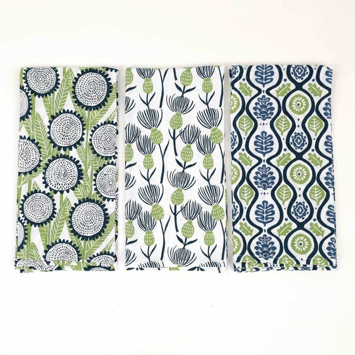 Foraging Cotton Kitchen Towels (Set of 3) Cotton Kitchen Towel - rockflowerpaper