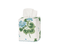 Geranium Linen Tissue Box Cover