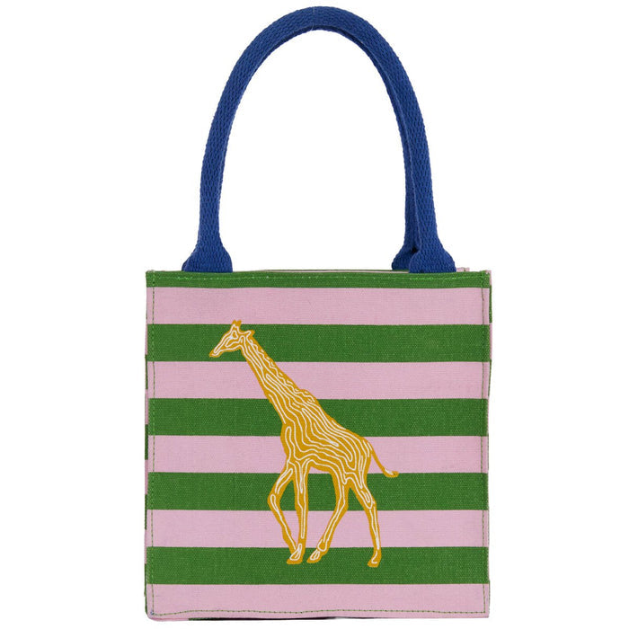 Giraffe Stripe Reusable Itsy Bitsy Gift Bag Gift Bag - Rockflowerpaper