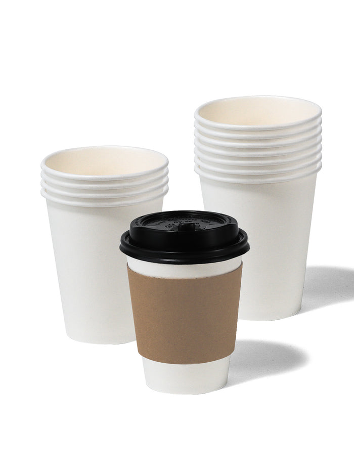 GO Flip Top Lids for Paper Cups - Bulk - 1000/Case