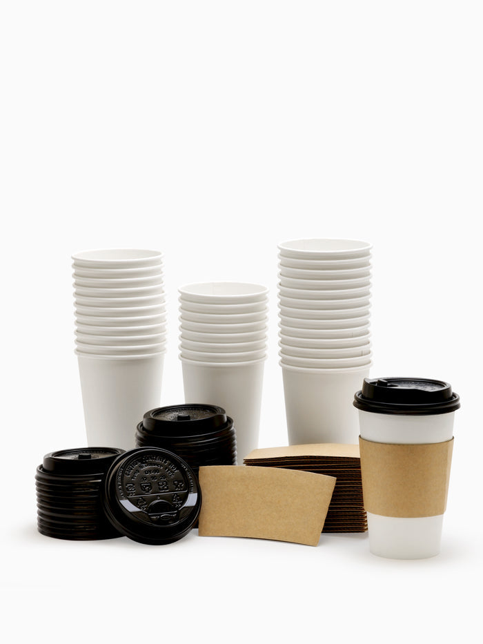 GO Flip Top Lids for Paper Cups - Bulk - 1000/Case