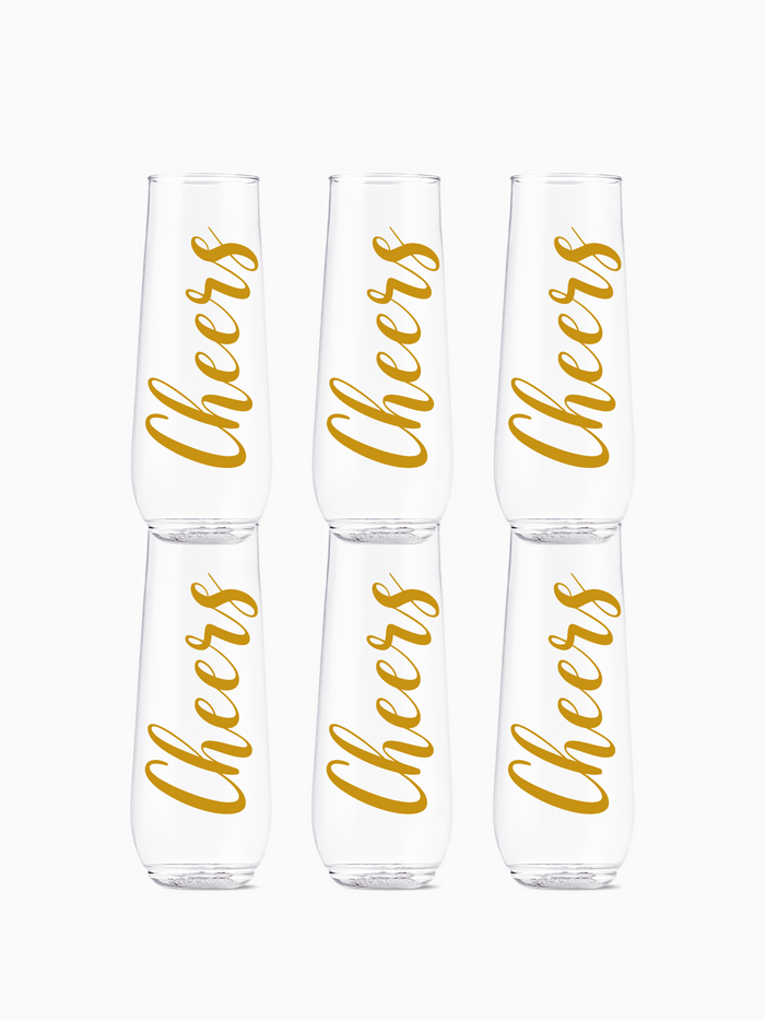 Golden Cheers 2.0 - POP 9oz Flute