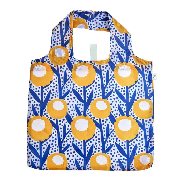 Golden Glow blu Reusable Shopping Bag Reusable Shopping Bag - rockflowerpaper