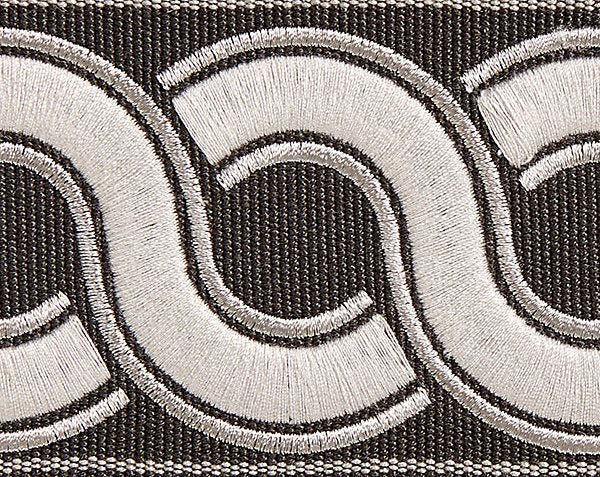 GUILLOCHE EMBROIDERED TAPE TRIMMING