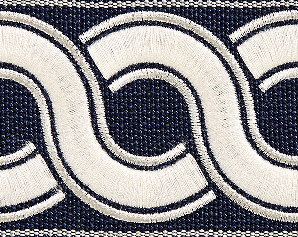 GUILLOCHE EMBROIDERED TAPE TRIMMING