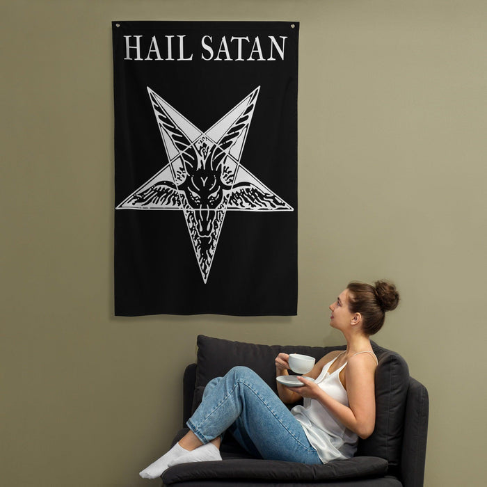 Adorning the Symbol of Satan with a cappuccino!