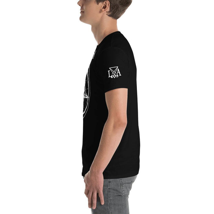 Hail Satan! Sigil of Baphomet Short-Sleeve Unisex T-Shirt - The Luciferian Apotheca