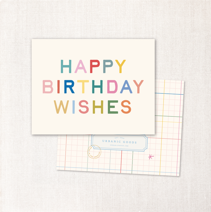 happy birthday wishes card