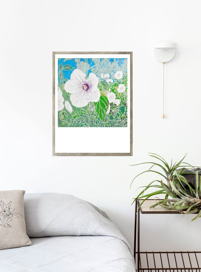 Hardy Hibiscus Art Print ~Signed~