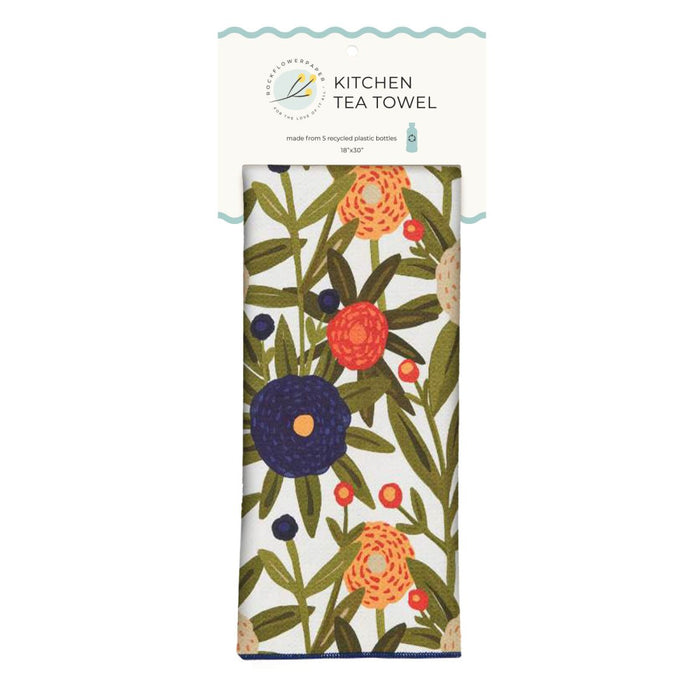 Harvest Sunshine Kitchen Tea Towel Tea Towel - rockflowerpaper