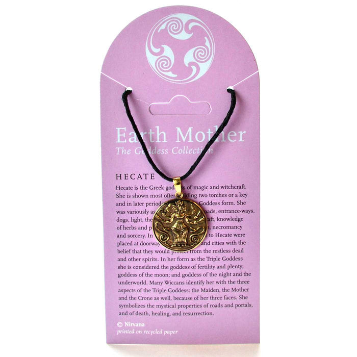 Hecate Bronze Pendant