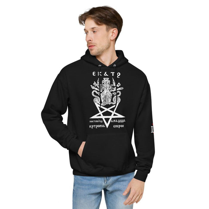 Hecate Goddess of the Underworld & Witchcraft pull-over Unisex fleece hoodie - The Luciferian Apotheca