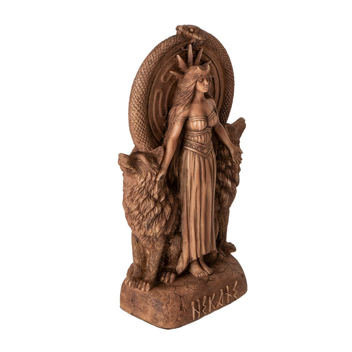 Hecate's Triform Mystical Statue | Triple Moon Goddess of Magic & Crossroads