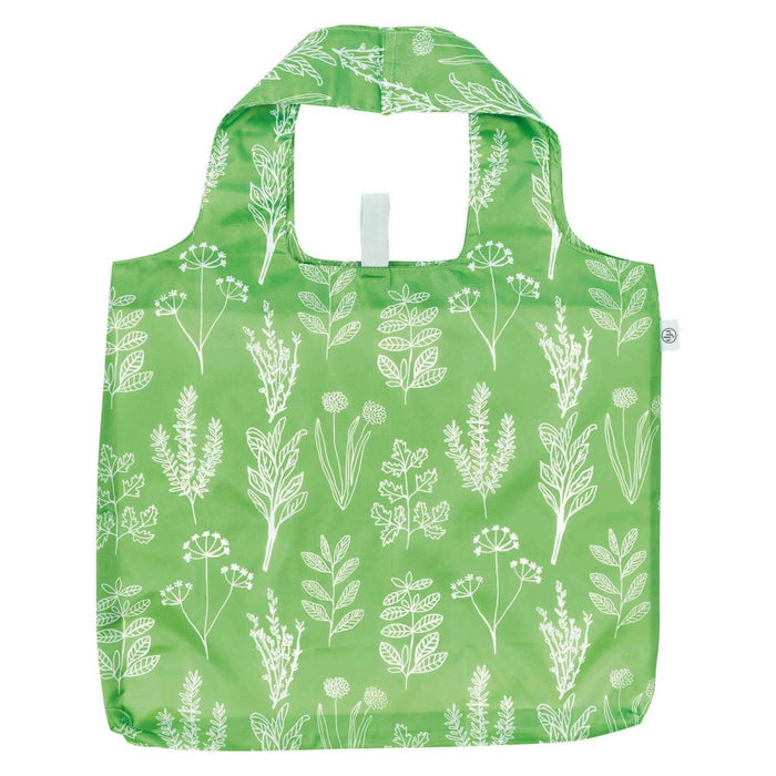 Herbs Green blu Reusable Shopping Bag Reusable Shopping Bag - rockflowerpaper