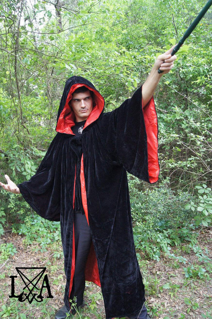 Hooded Warlock & Sorcerer Robe