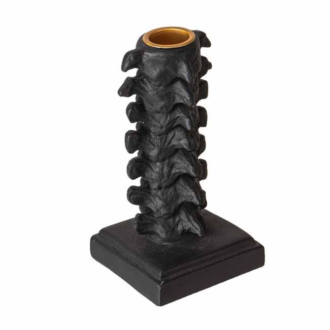 Human Vertebrae Candleholder - The Luciferian Apotheca