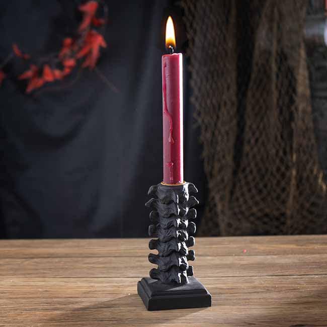 Human Vertebrae Candleholder - The Luciferian Apotheca