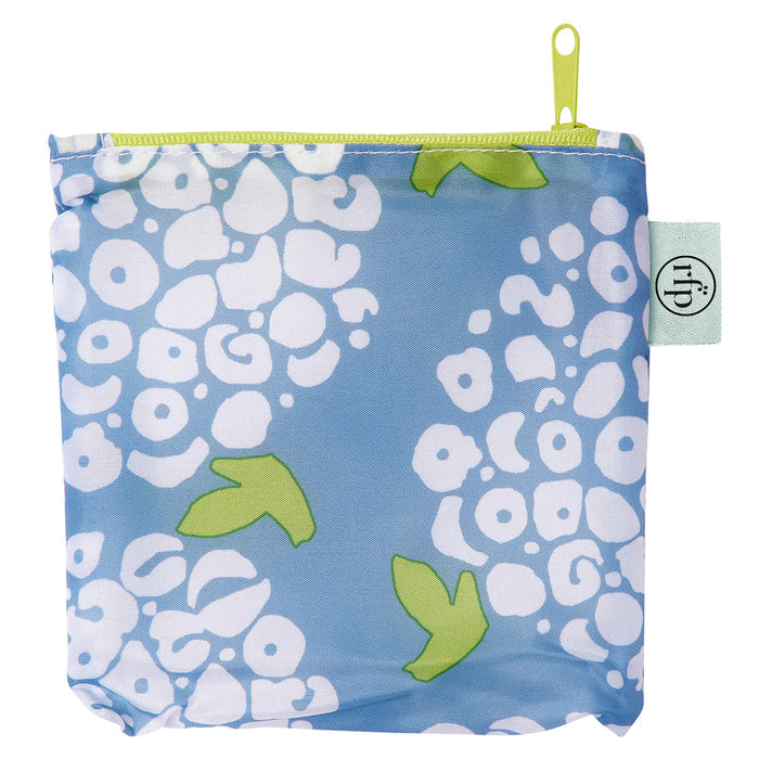 Hydrangea Blue blu Reusable Shopping Bag