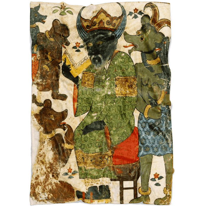 Iblis Jinn Shaytan Shaitan Fleece Blanket