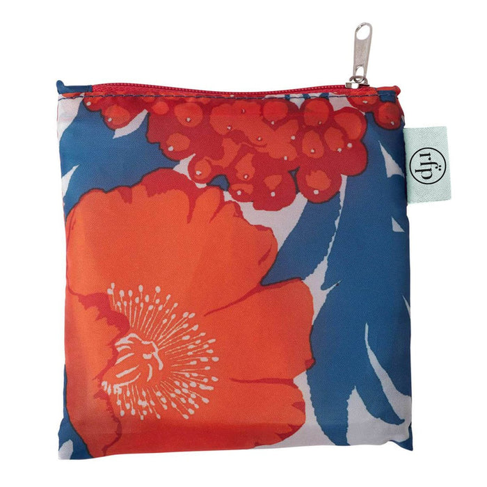 Icelandic Poppies blu Reusable Shopping Bag Reusable Shopping Bag - rockflowerpaper