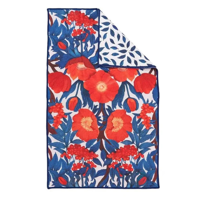 Icelandic Poppies Eco Kitchen Tea Towel Tea Towel - rockflowerpaper